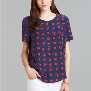 Equipment Riley Shirt || Fruit & Floral